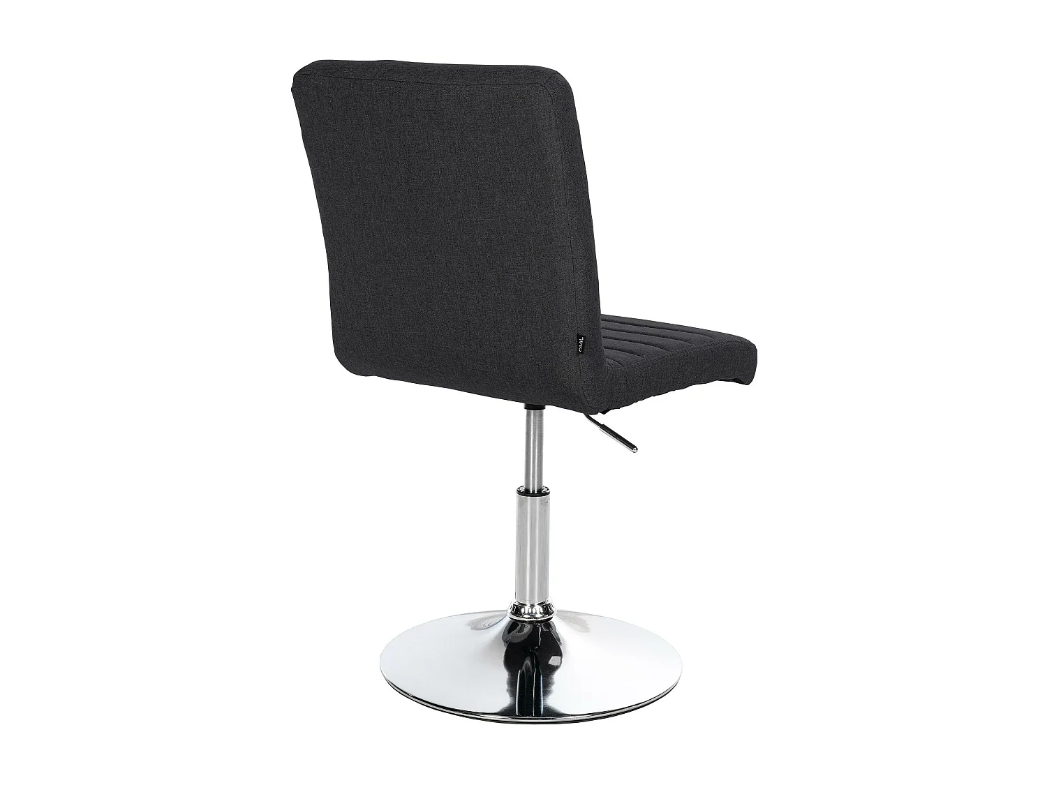 Lot de 2  chaise salle à manger - Tissu - Noir - Elvas