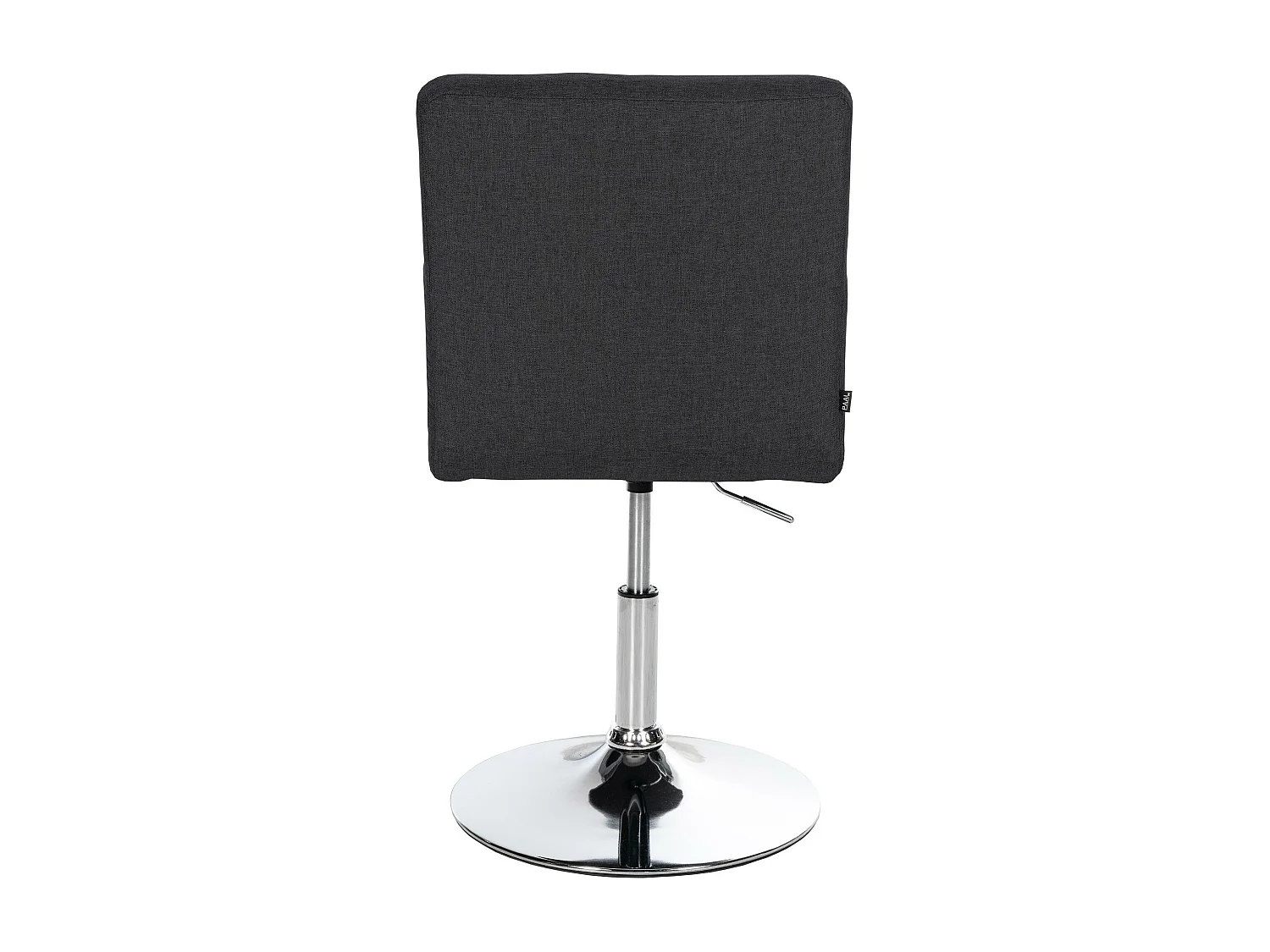 Lot de 2  chaise salle à manger - Tissu - Noir - Elvas