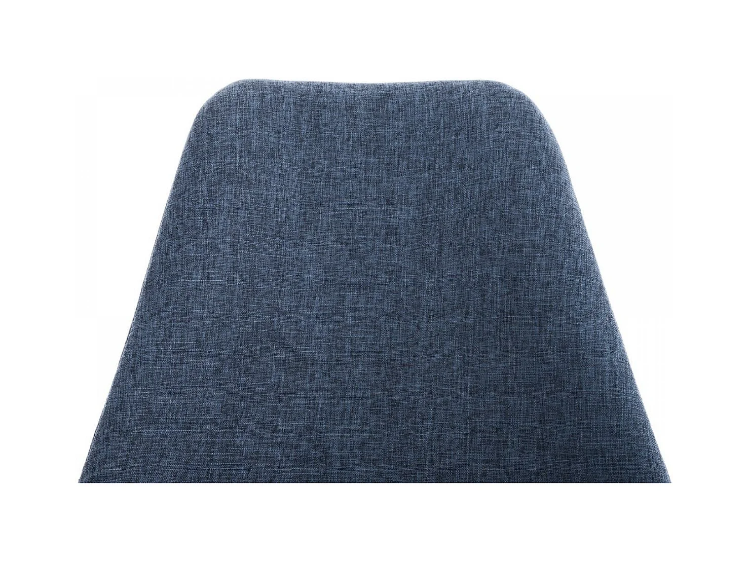Esszimmerstuhl - Stoff & weiß - blau - Pegleg
