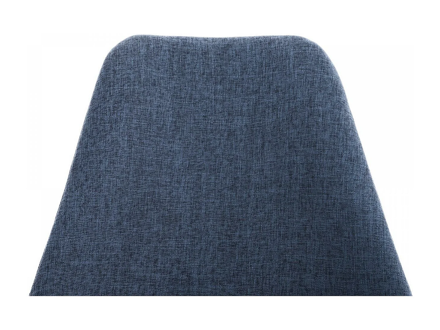 chaise salle à manger - Tissu & Blanc - Bleu - Pegleg