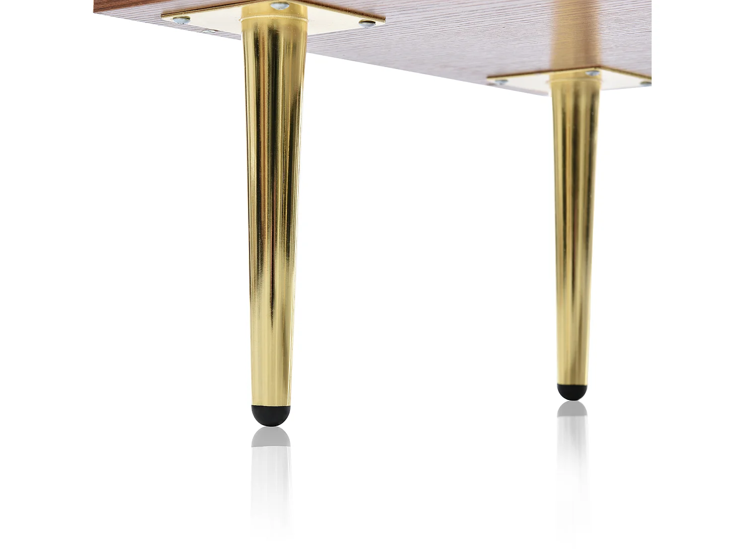 Commode à 6 tiroirs, buffet haut enfilade en rotin pour chambres - naturel - 90x120x40 cm