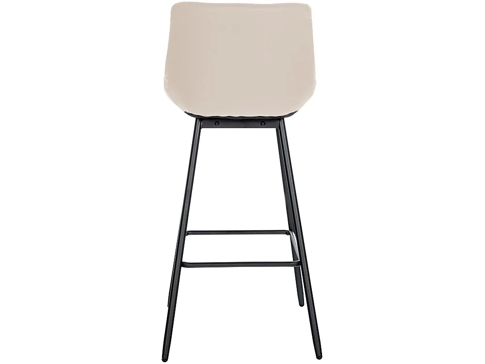Tabouret de bar - Similicuir - Crème - Weston