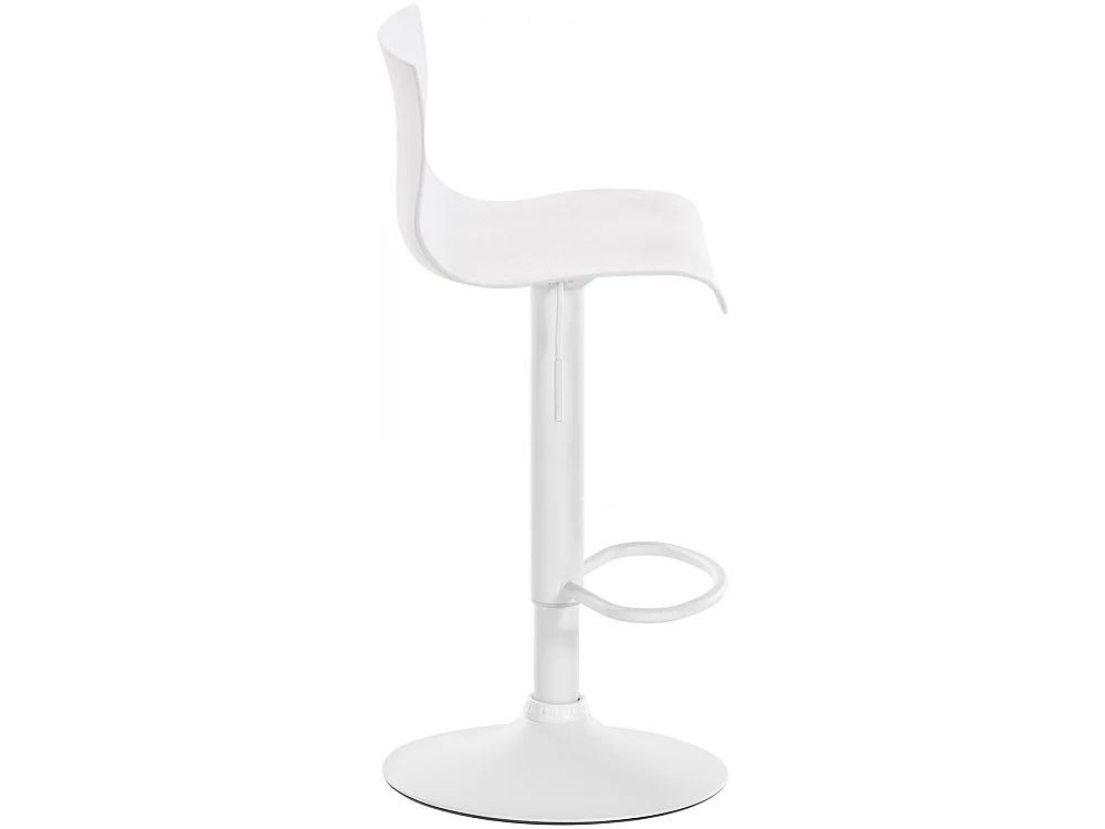 Tabouret de bar - Plastique - Blanc - Hoover