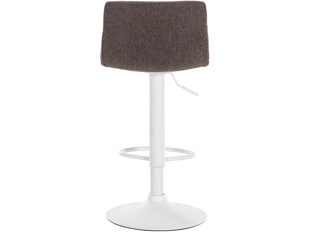 Tabouret de bar - Tissu - Marron - Hoover