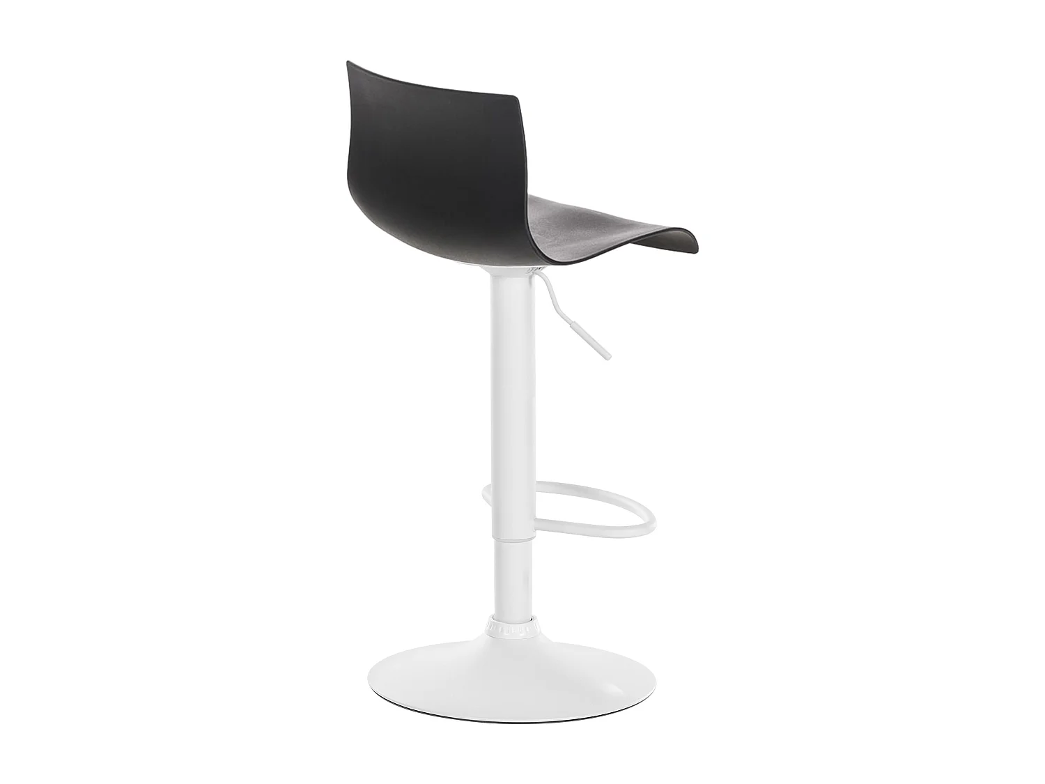 Tabouret de bar - Plastique - Noir - Hoover
