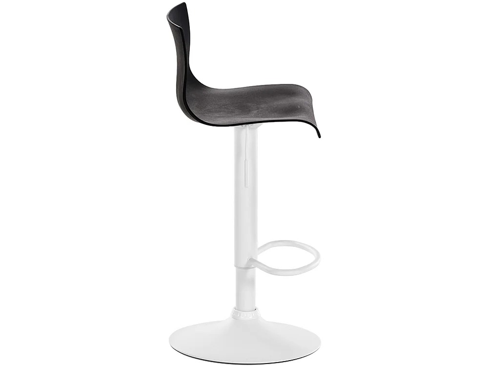 Tabouret de bar - Plastique - Noir - Hoover