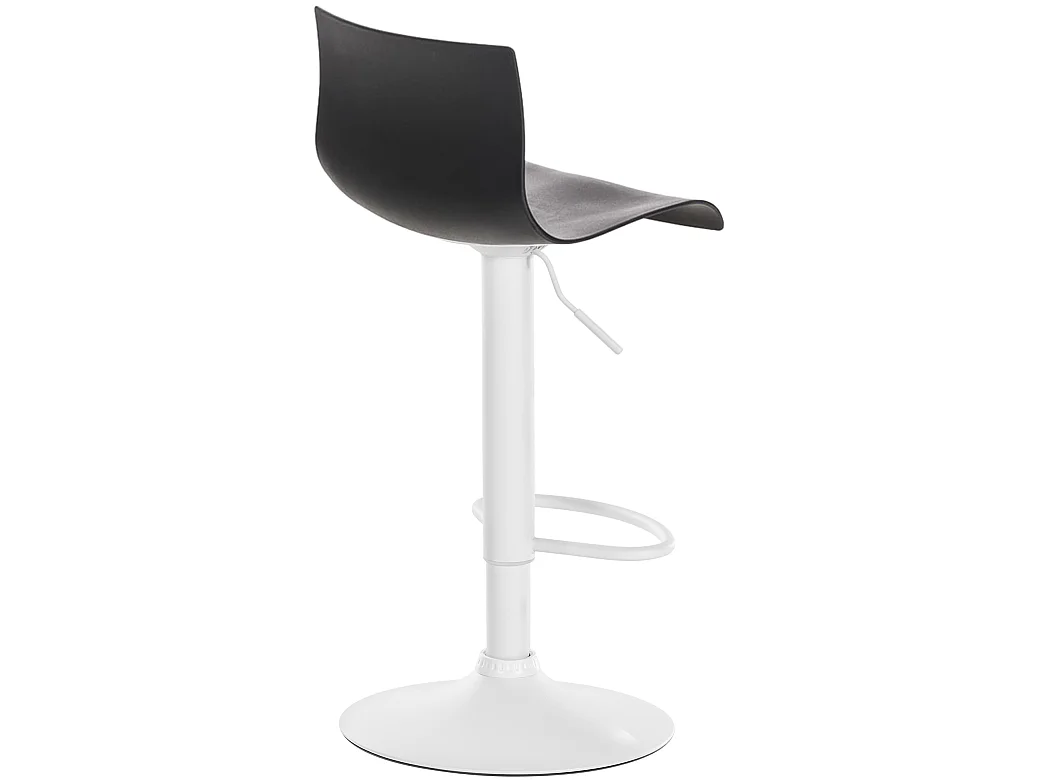 Tabouret de bar - Plastique - Noir - Hoover