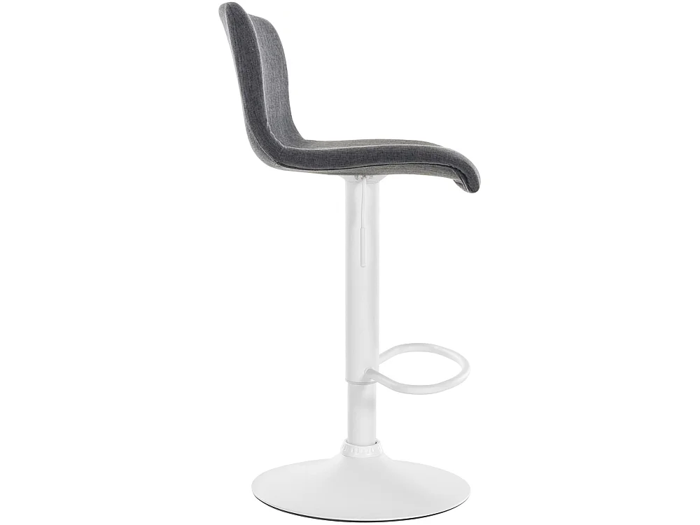 Tabouret de bar - Tissu - Gris foncé - Hoover