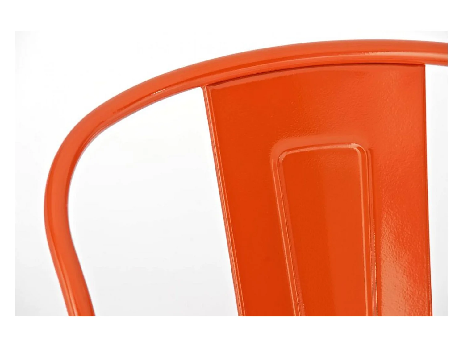 Barhocker - Metall & Metall - orange - Aiden