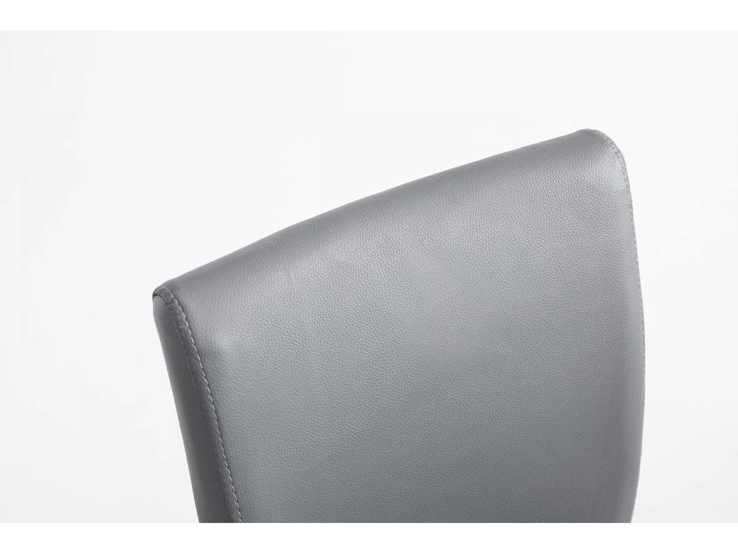 Tabouret de bar - Similicuir - Gris - Köln