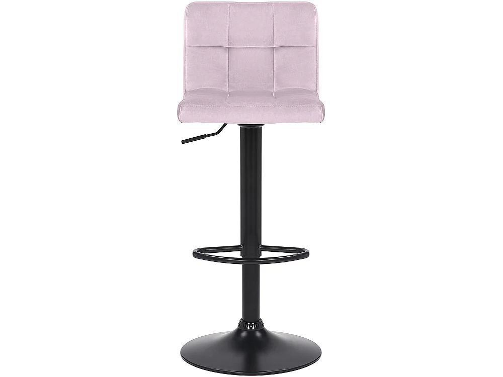 Tabouret de bar - Velours - Rose - Feni