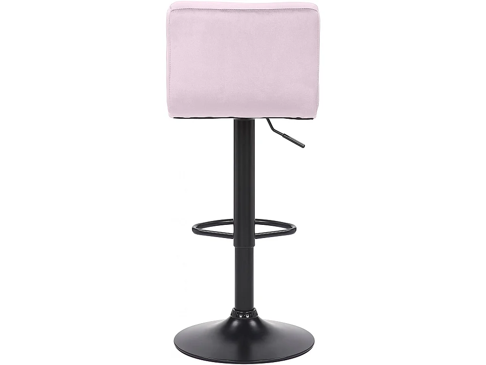 Tabouret de bar - Velours - Rose - Feni