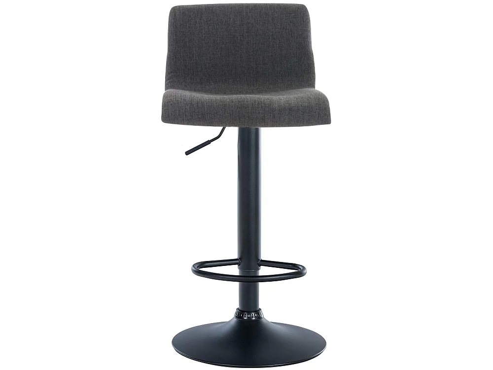 Tabouret de bar - Tissu - Gris foncé - Hoover