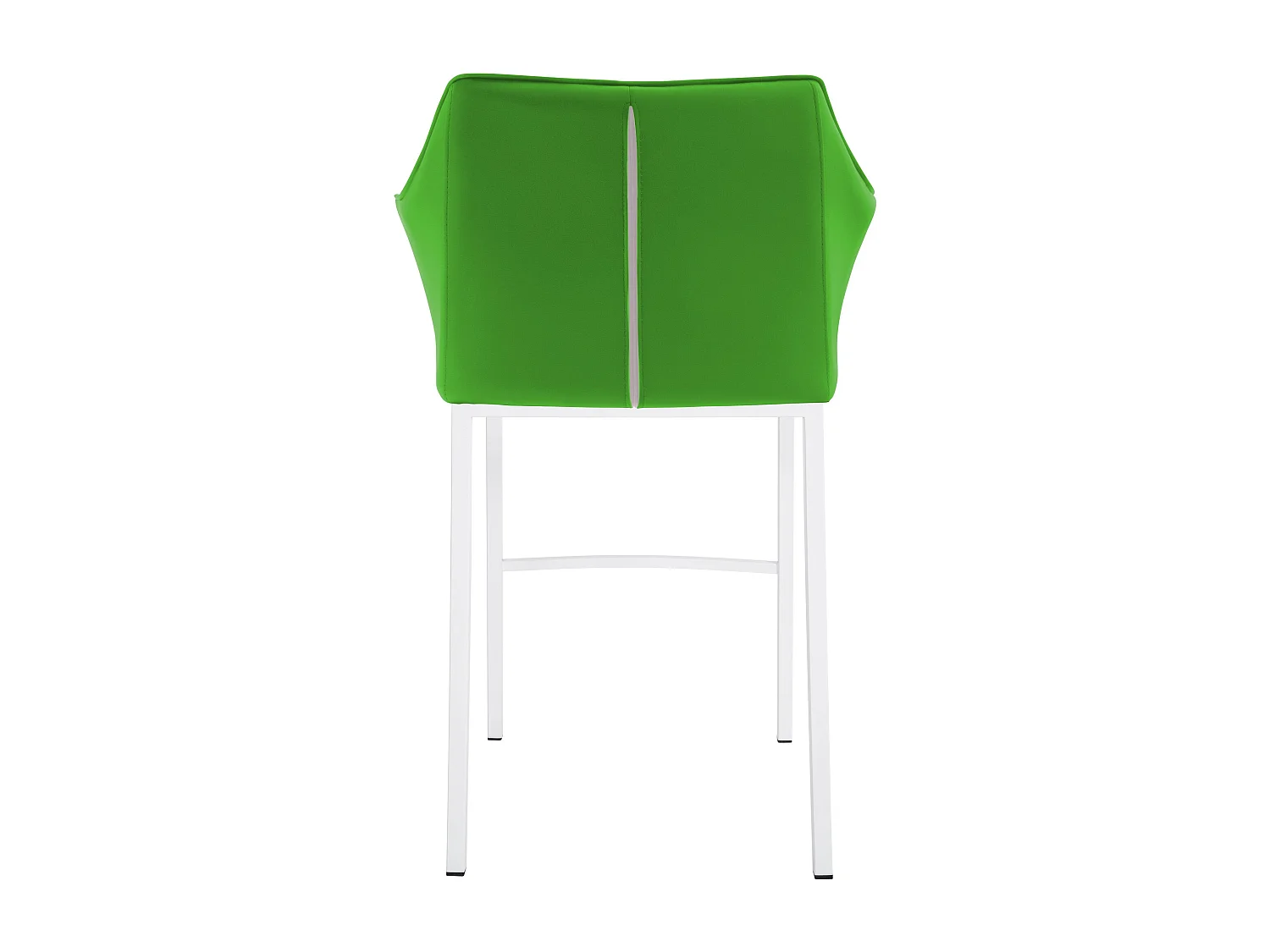 Barkruk - Kunstleer & wit - groen - Damaso