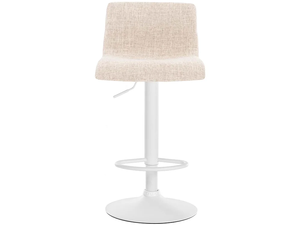 Tabouret de bar - Tissu - Crème - Hoover