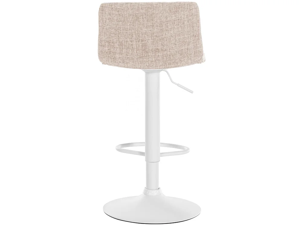 Tabouret de bar - Tissu - Crème - Hoover