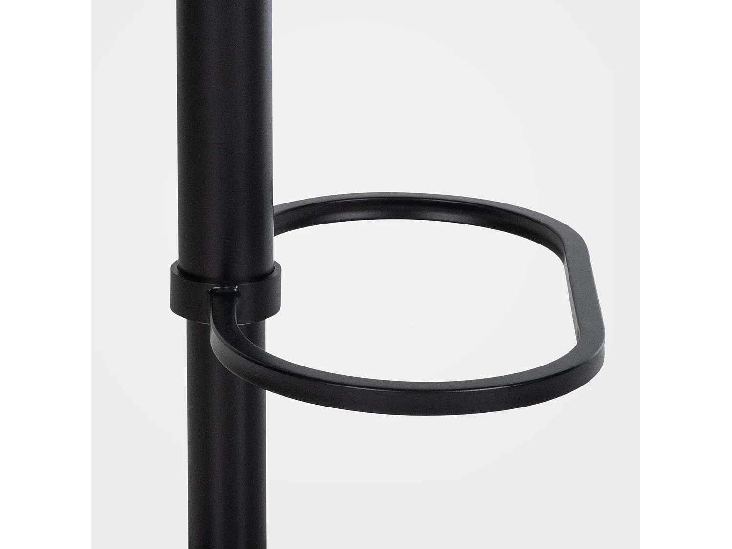 Tabouret de bar - Velours & Noir - Marron - Damaso