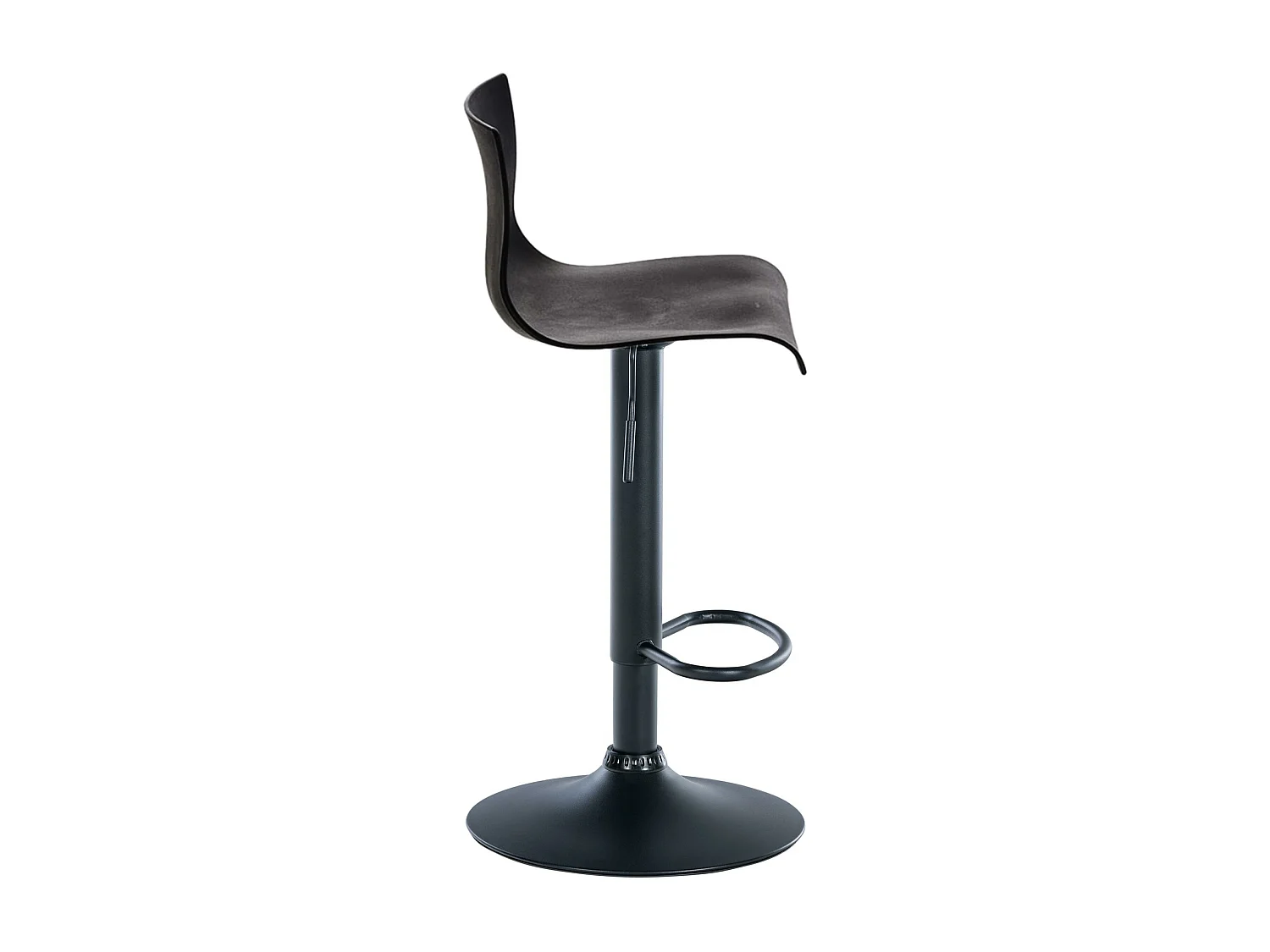 Tabouret de bar - Plastique - Noir - Hoover