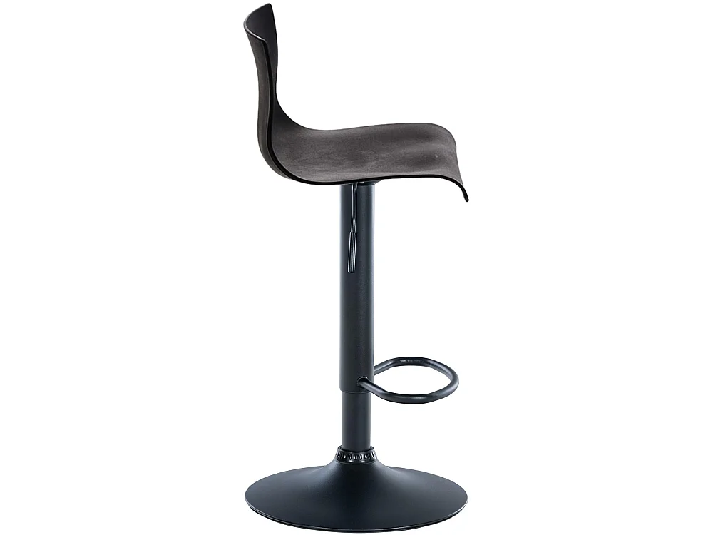 Tabouret de bar - Plastique - Noir - Hoover