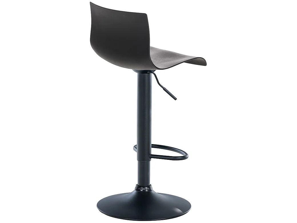 Tabouret de bar - Plastique - Noir - Hoover