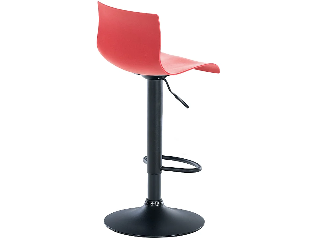 Tabouret de bar - Plastique - Rouge - Hoover