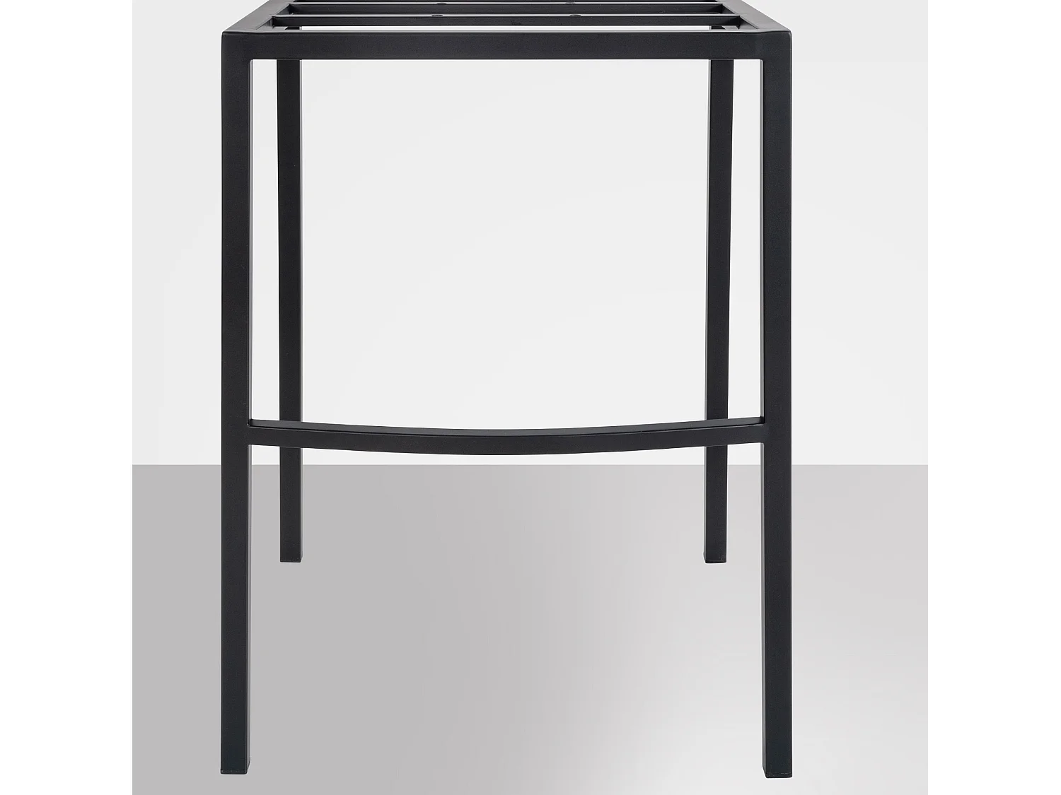 Tabouret de bar - Velours & Noir - Vert - Damaso