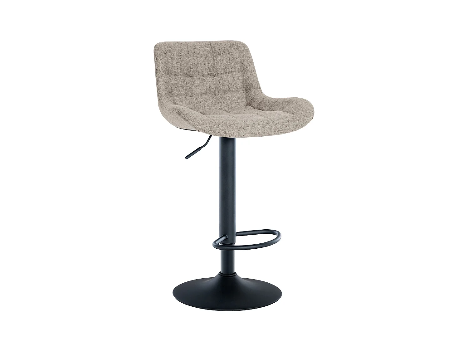 Barkruk - Stof - taupe - Tover