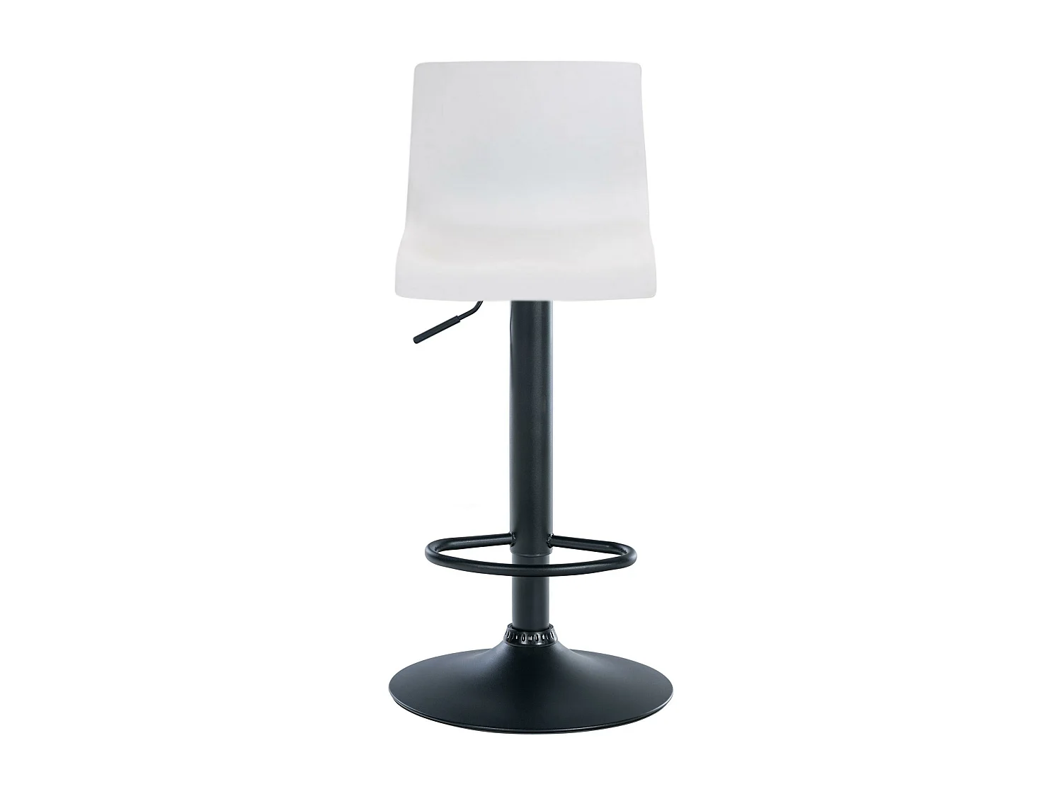 Tabouret de bar - Plastique - Blanc - Hoover