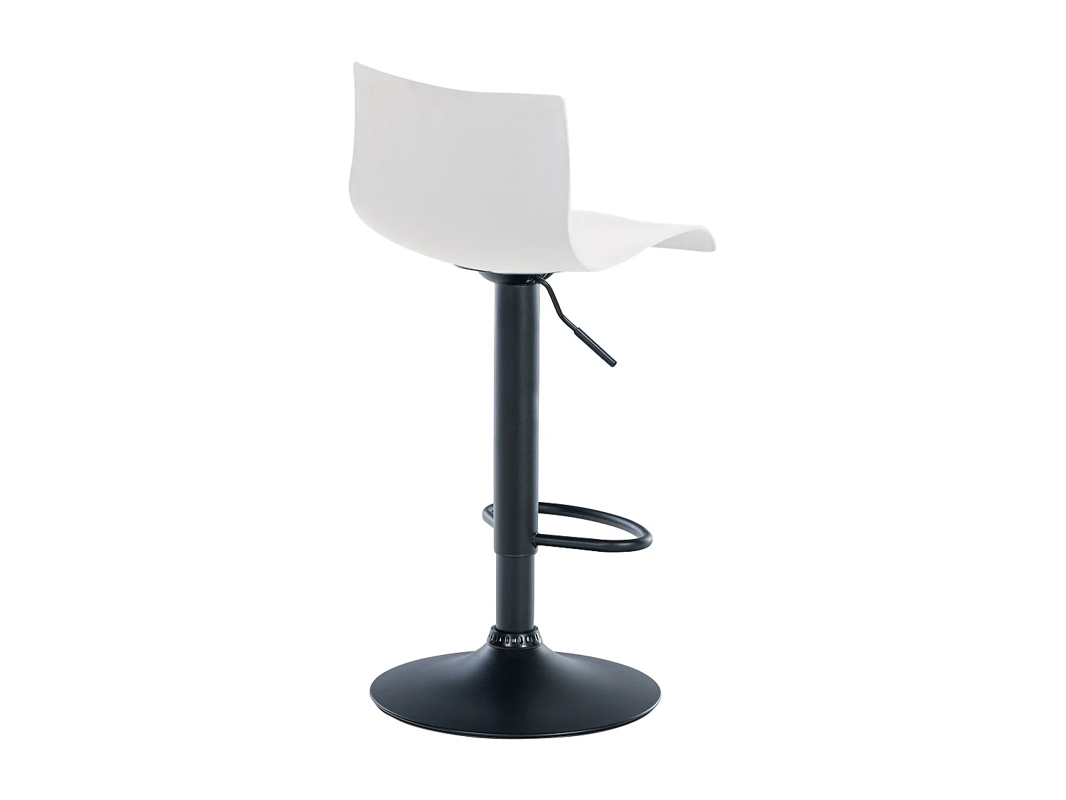 Tabouret de bar - Plastique - Blanc - Hoover