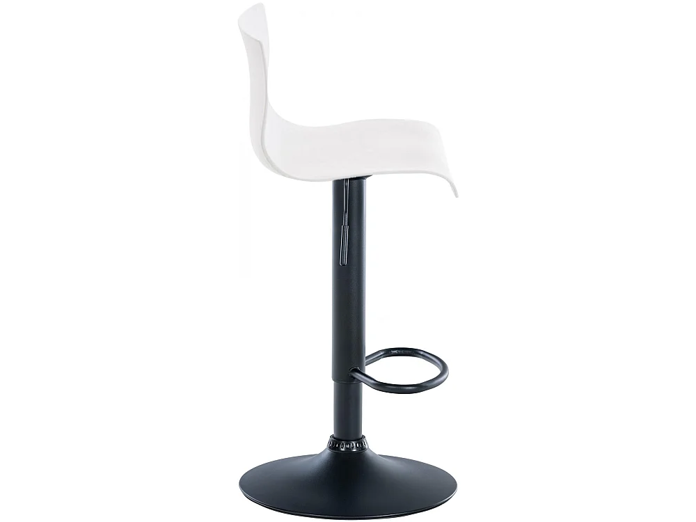 Tabouret de bar - Plastique - Blanc - Hoover