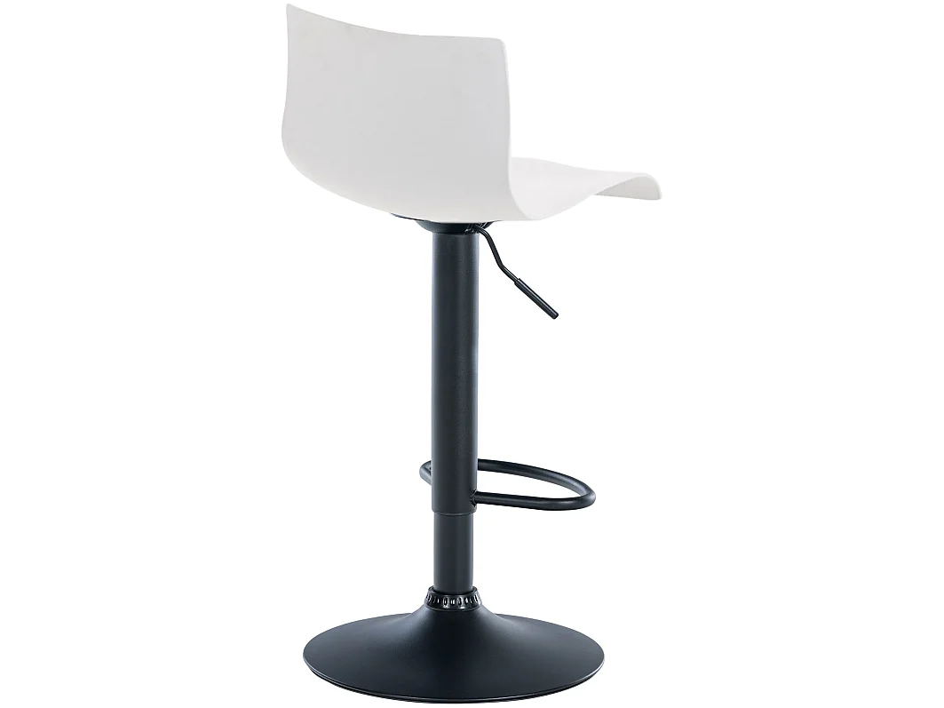 Tabouret de bar - Plastique - Blanc - Hoover