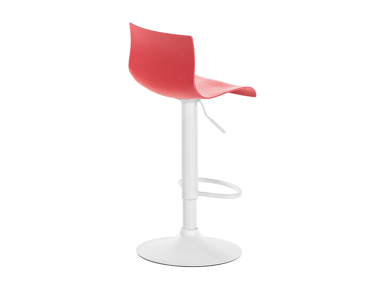 Tabouret de bar - Plastique - Rouge - Hoover