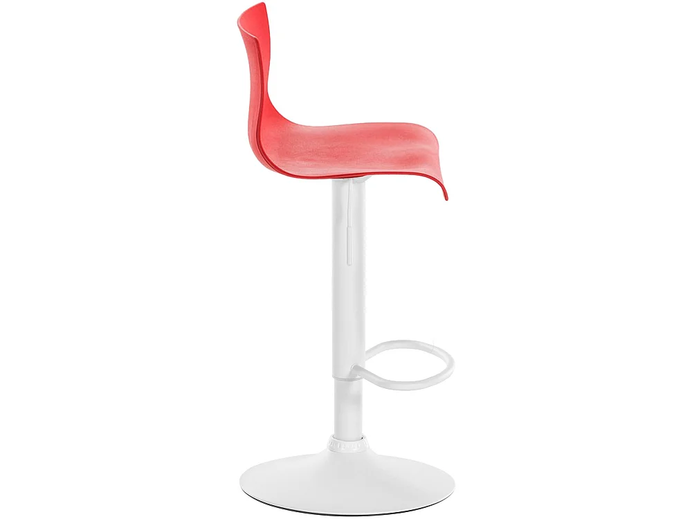 Tabouret de bar - Plastique - Rouge - Hoover