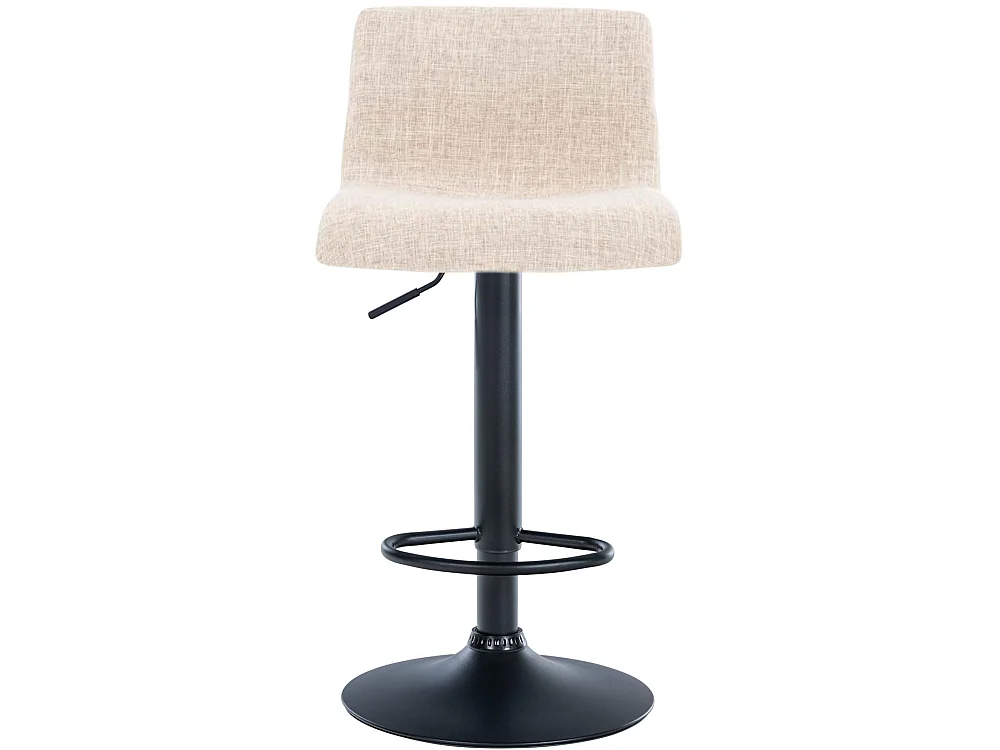 Tabouret de bar - Tissu - Crème - Hoover