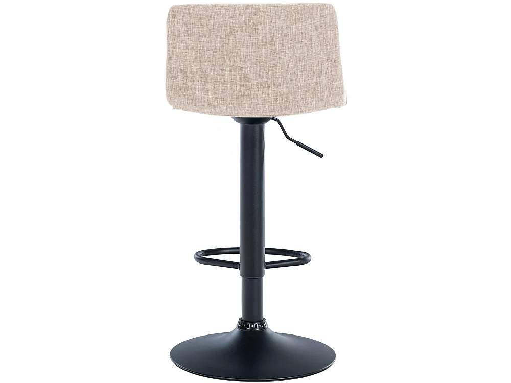 Tabouret de bar - Tissu - Crème - Hoover