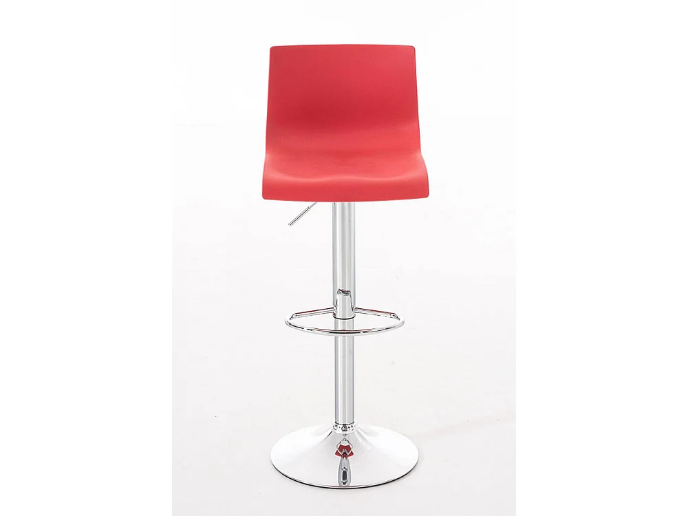 Tabouret de bar - Plastique - Rouge - Hoover