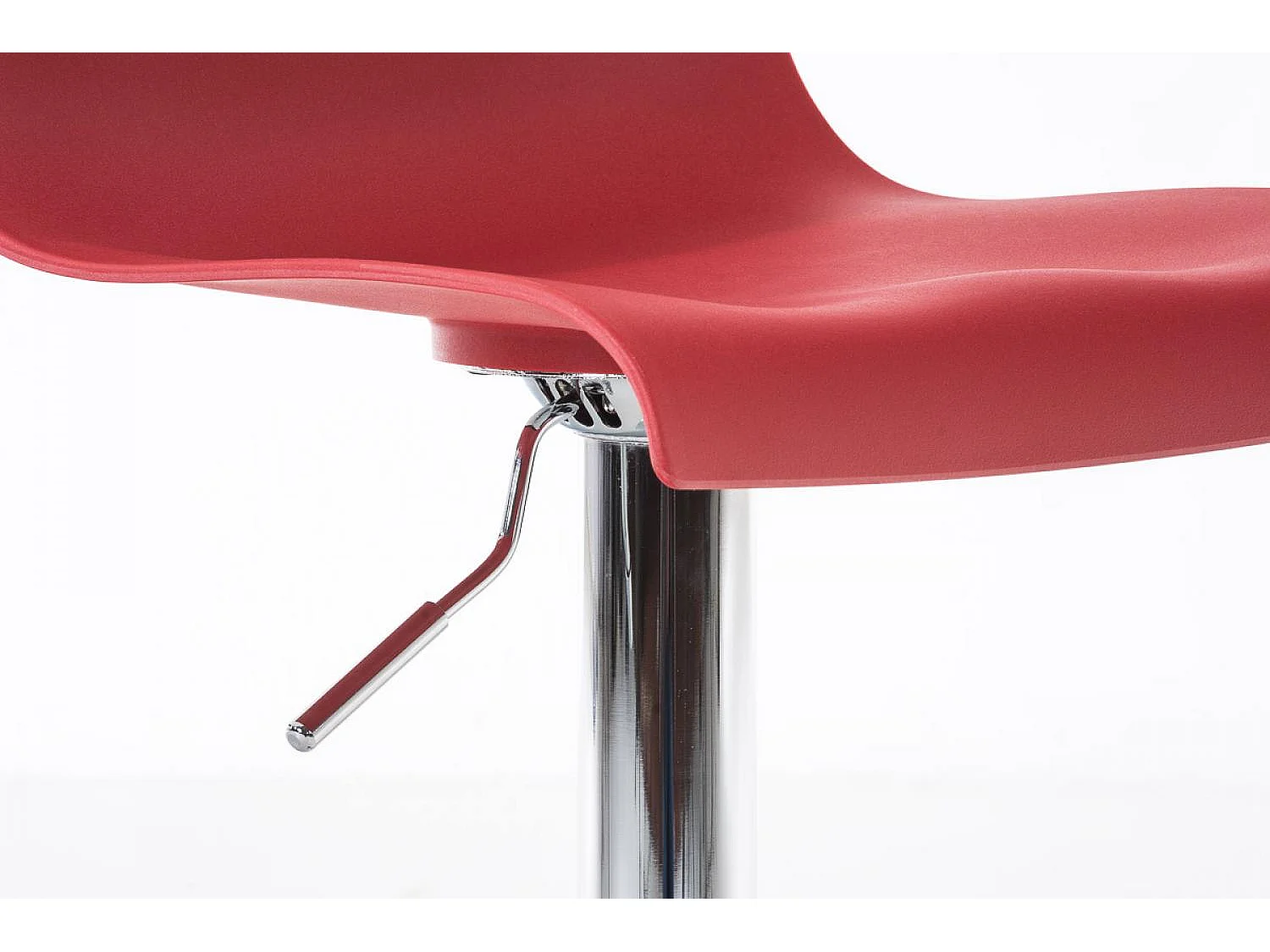 Tabouret de bar - Plastique - Rouge - Hoover