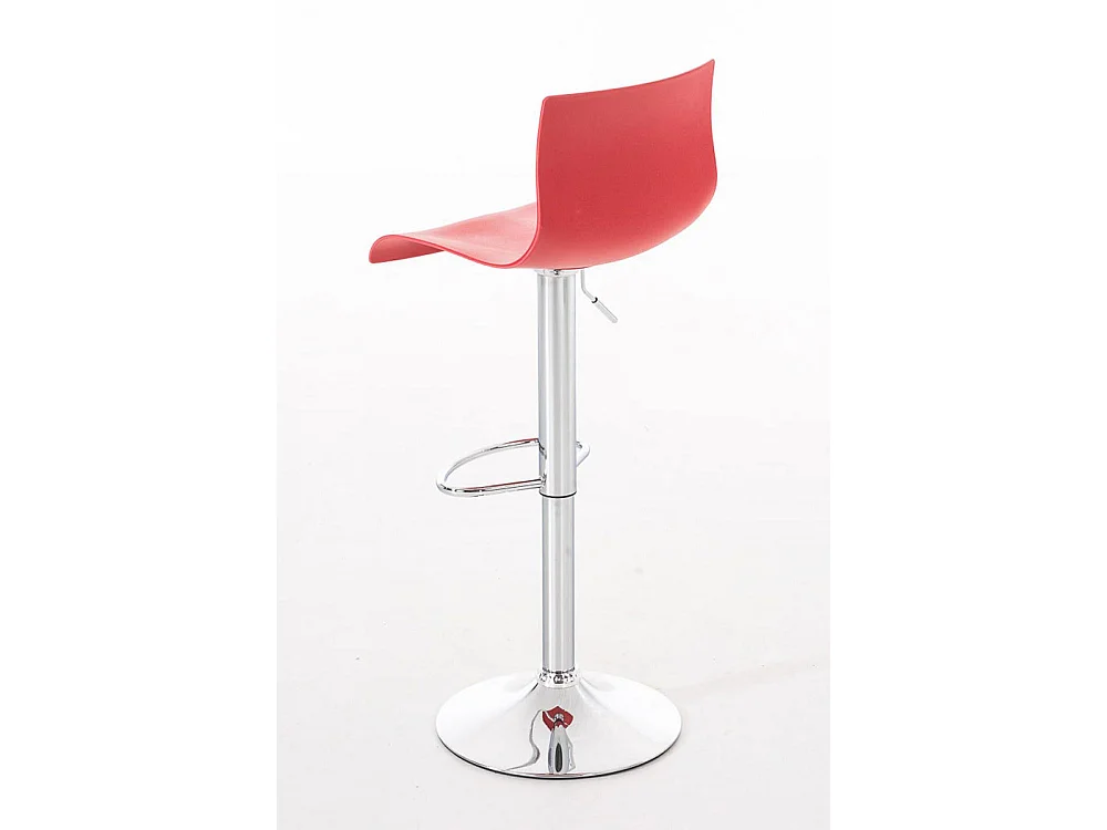 Tabouret de bar - Plastique - Rouge - Hoover