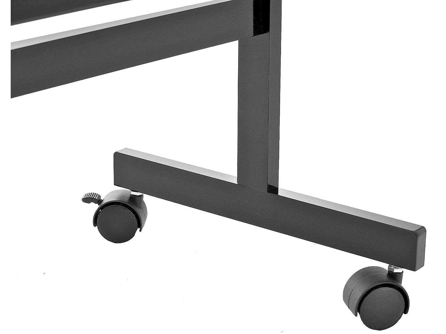 Miroir sur pieds - Bois - Noir - Yolanda