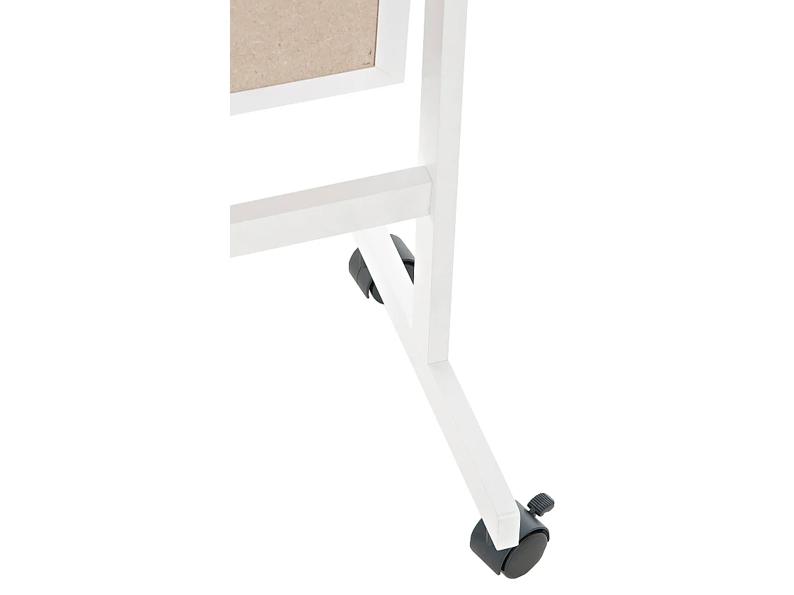 Miroir sur pieds - Bois - Blanc - Yolanda