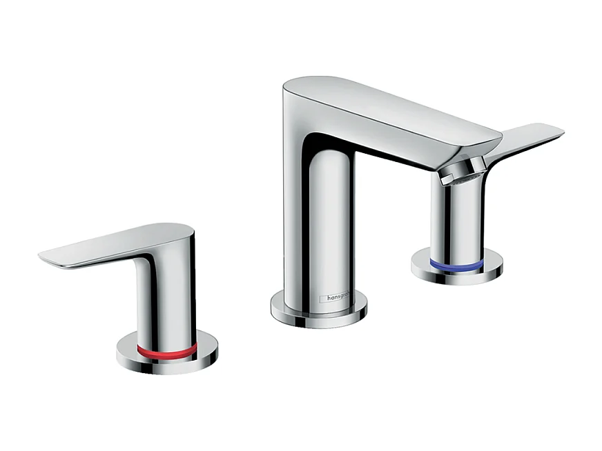 HANSGROHE Mélangeur lavabo Talis E 150, 3 trous, avec tirette et vidage chromé