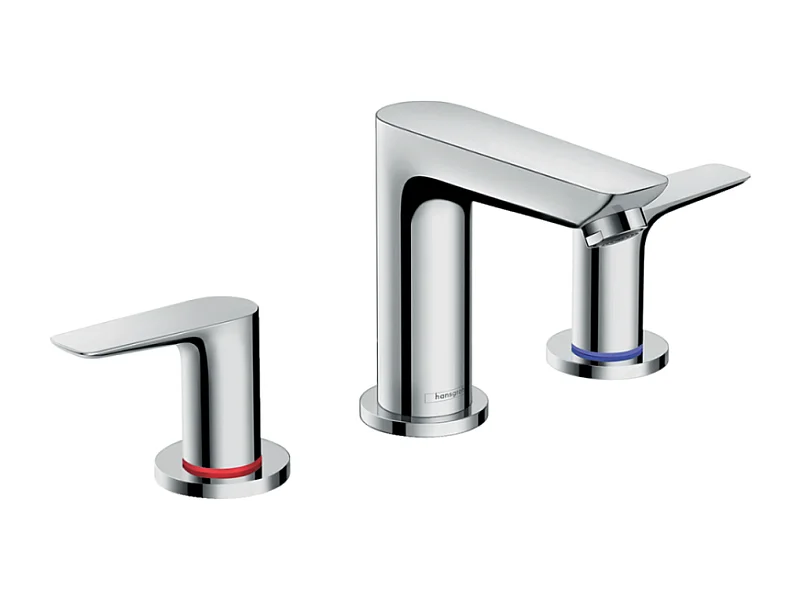HANSGROHE Mélangeur lavabo Talis E 150, 3 trous, avec tirette et vidage chromé