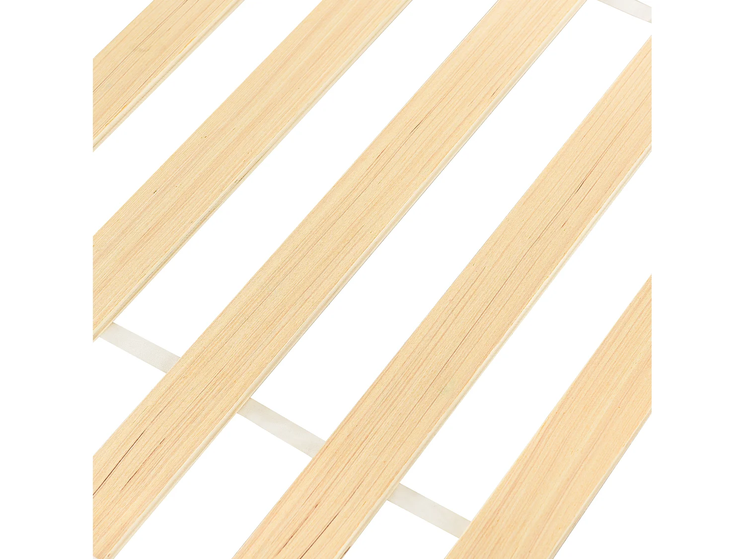 Lit cabane 90x200 cm lit enfant avec roulettes- cadre de lit en bois de pin - Blanc - sans matelas