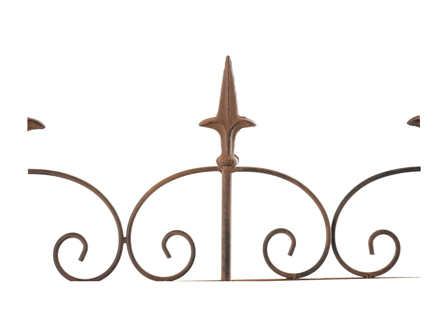 Clôture de jardin - Métal - Marron antique - Mangold