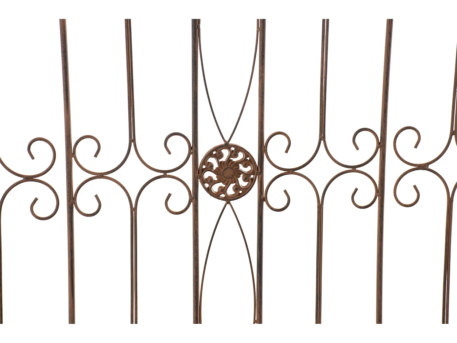 Clôture de jardin - Métal - Marron antique - Mangold