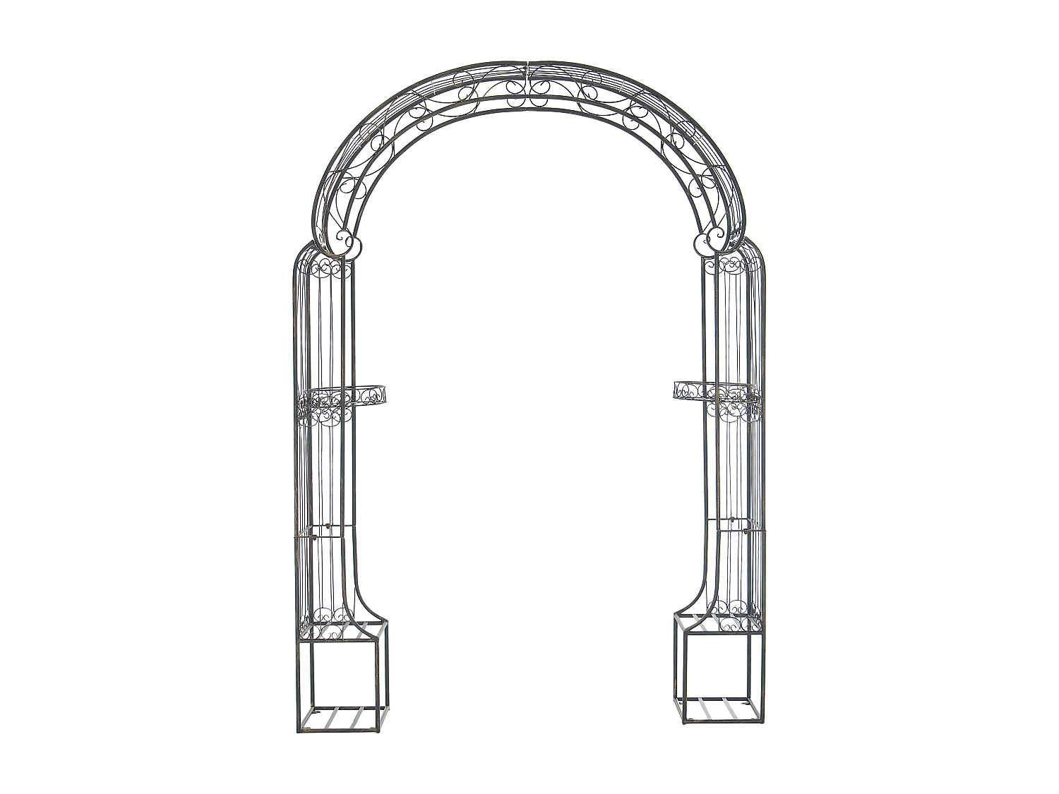Arche à rosiers - Métal & Métal - Bronze - Alessia