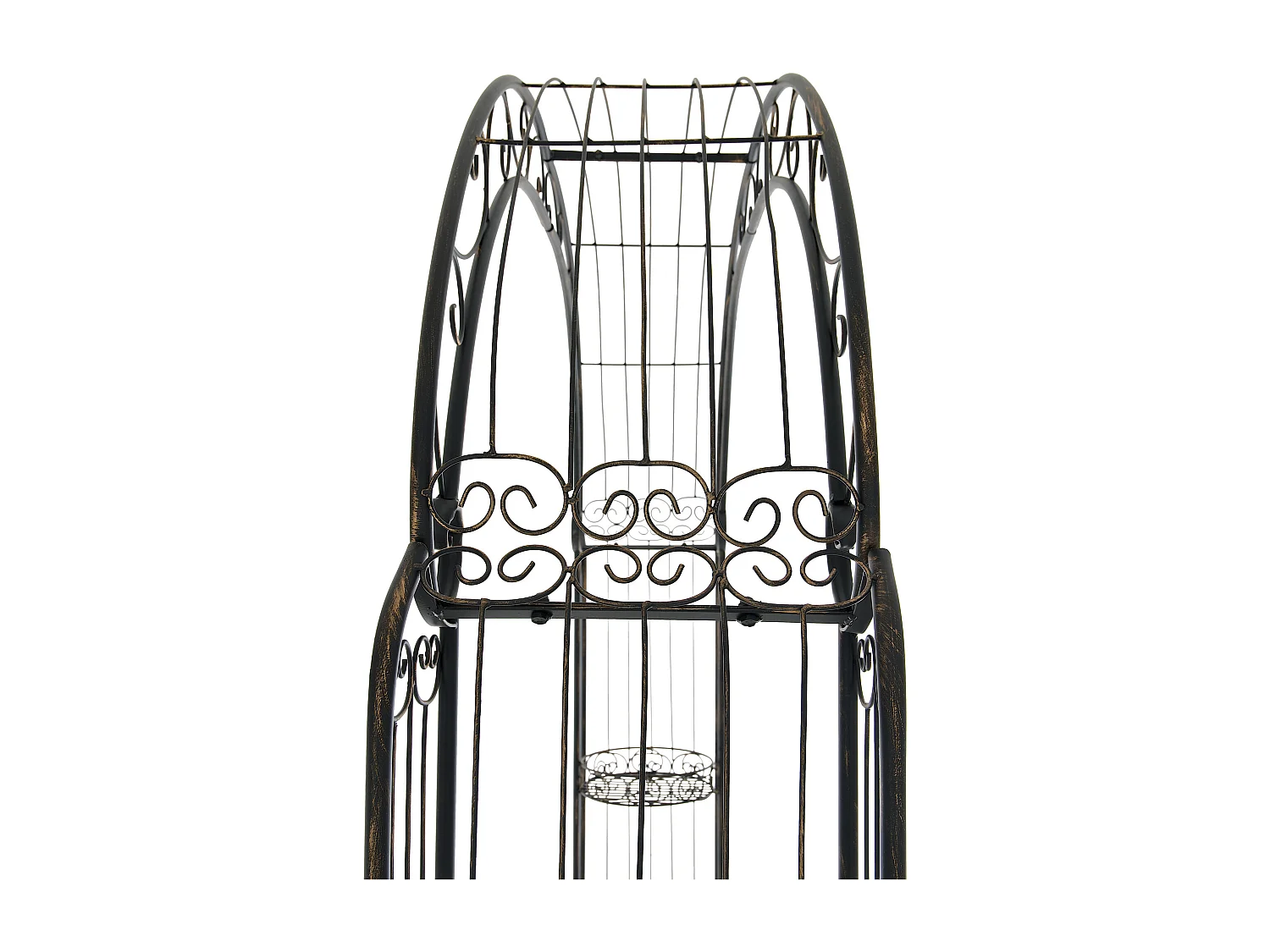 Arche à rosiers - Métal & Métal - Bronze - Alessia