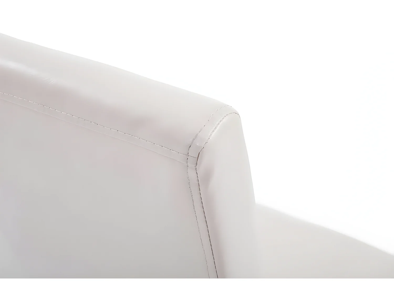 Eetkamerstoelen - Kunstleer & natura - creme - Ina