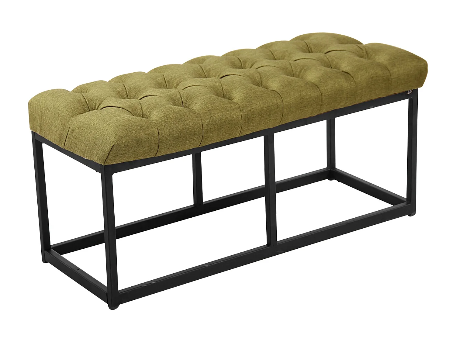 Banquette - Tissu - Vert - Amun