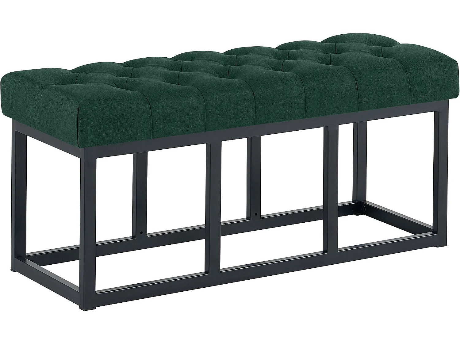 Banquette - Tissu - Vert - Amun